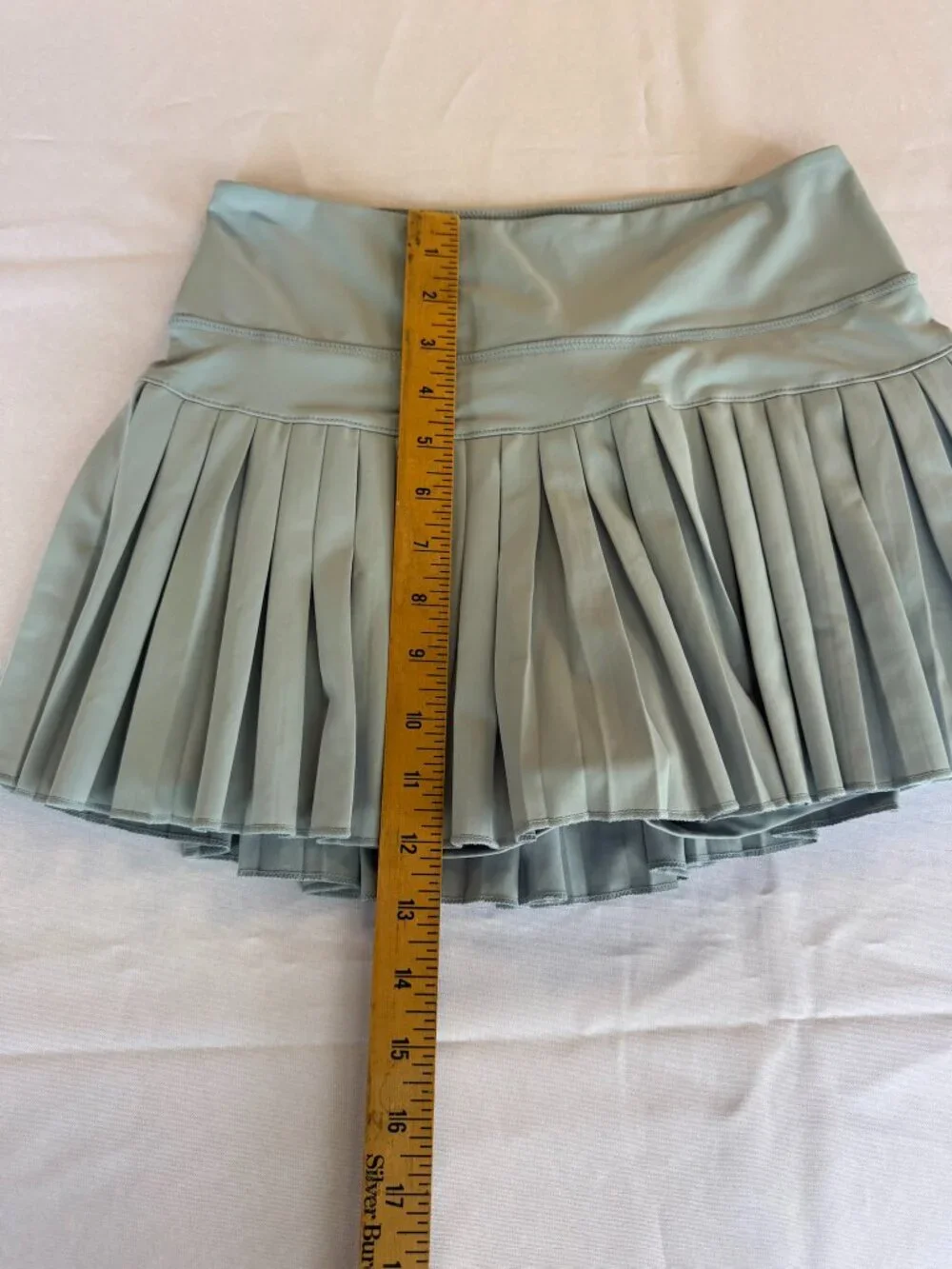 Goldhidge Mini Pleated Tennis Skirt Light Blue Size M